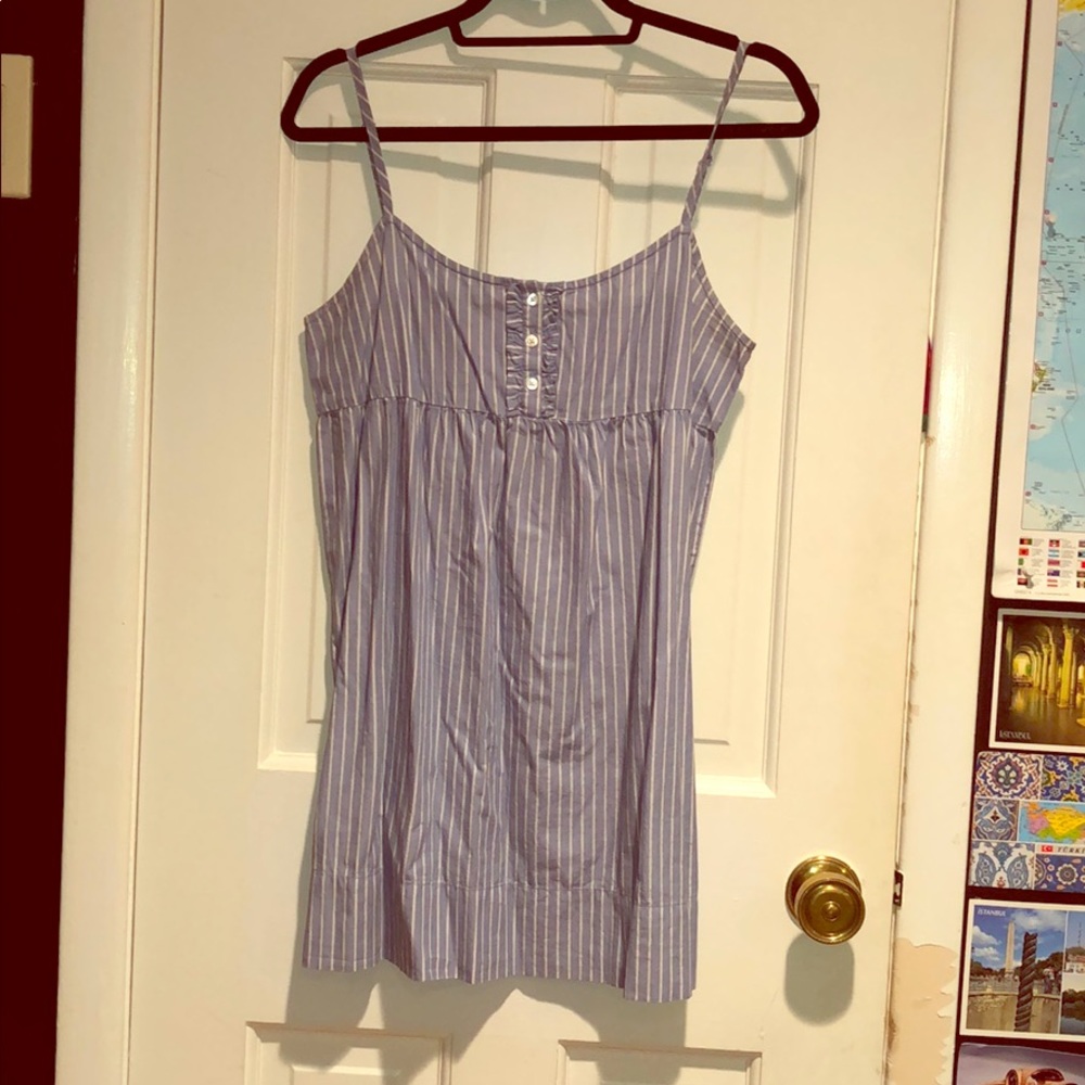 J. Crew Striped Mini Dress
